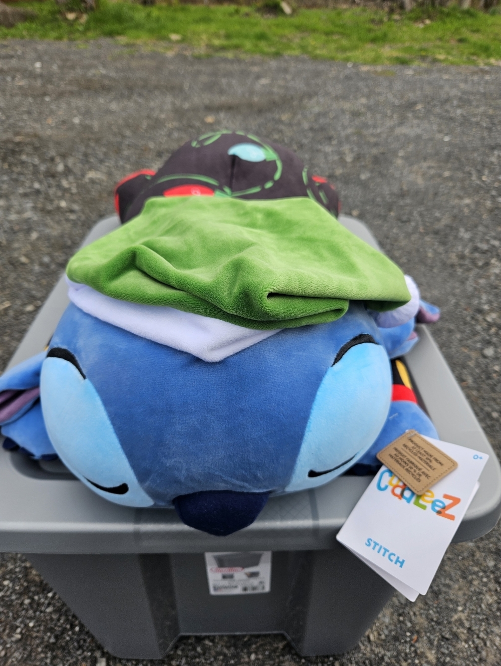 Disney Lilo & Stitch Kids' HOLIDAY EDITION Cuddleez Plush NEW